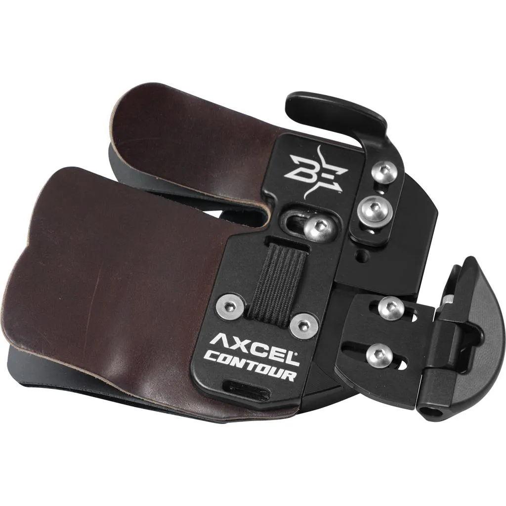 Axcel Contour Finger Tab Brady Ellison Signature Series Black Medium LH