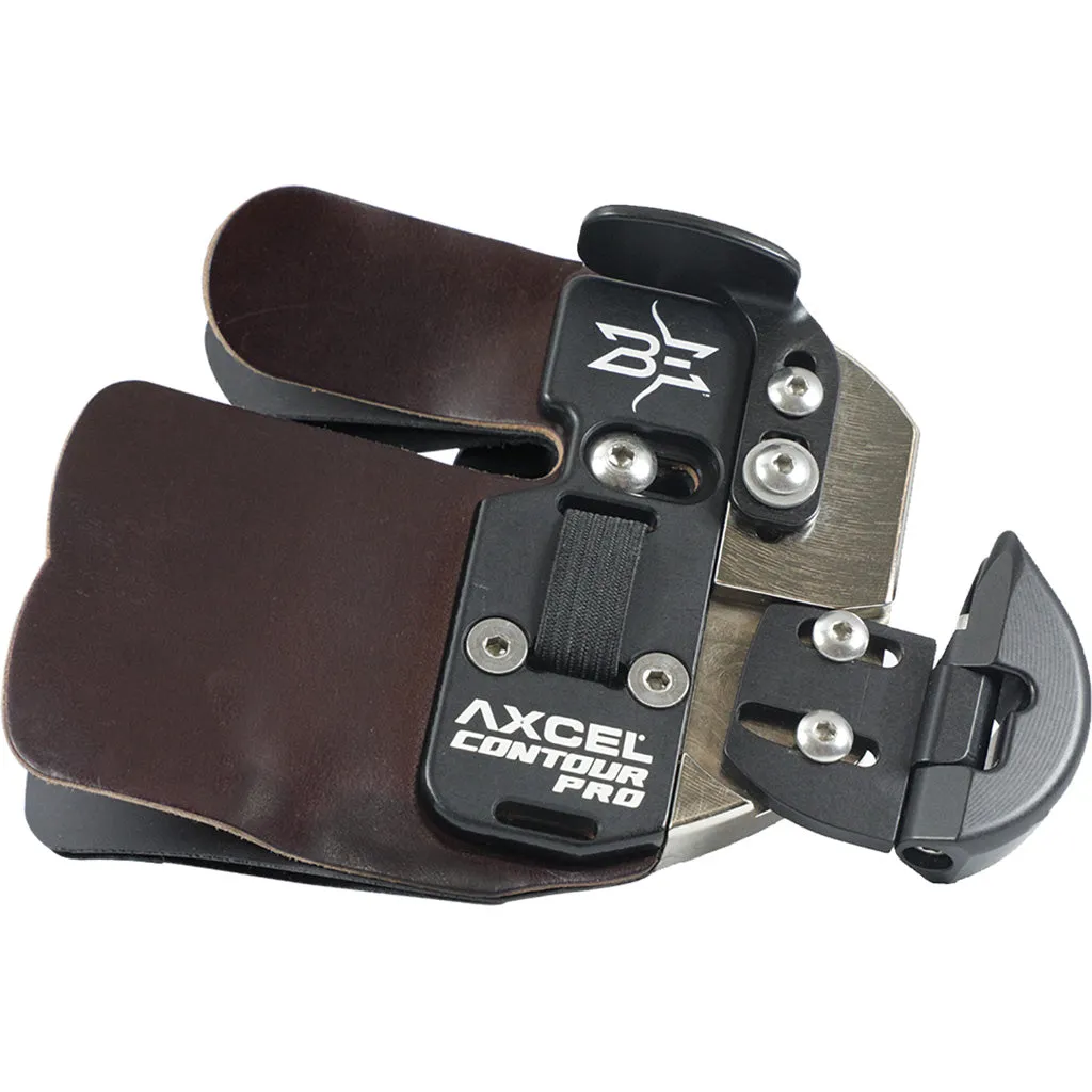 Axcel Contour Pro Finger Tab Brady Ellison Signature Series Silver Medium Lh