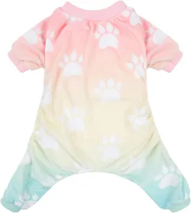 CuteBone Small Dogs Outfit Soft Puppy Onesies Pjs Dog Pajamas Pet Coat Cat Apparel Comfy Doggie Jumpsuit Bodysuit for All Seasons P09XS