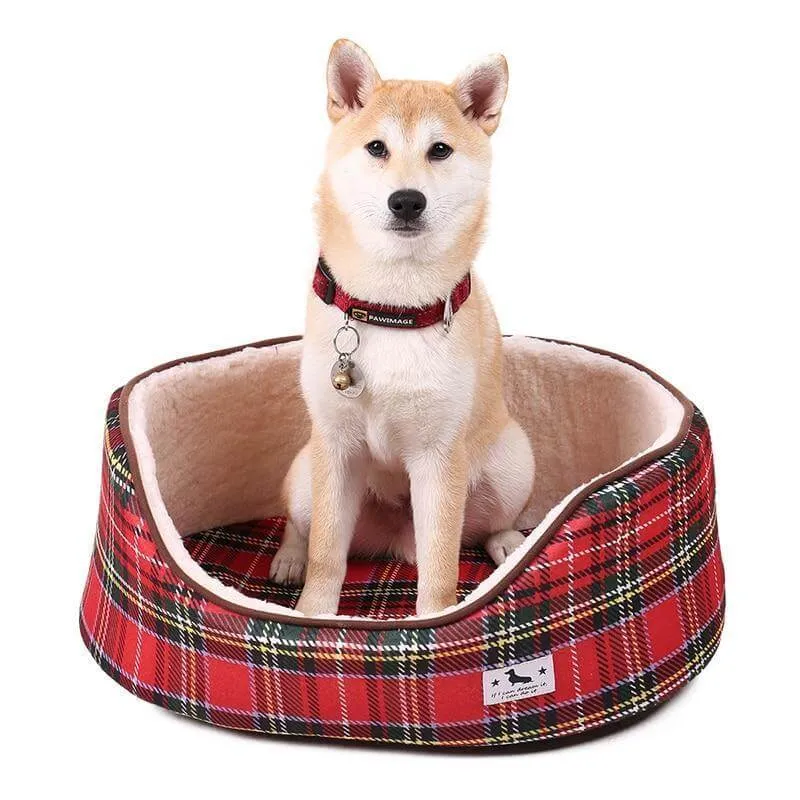 Designer Tartan Bed