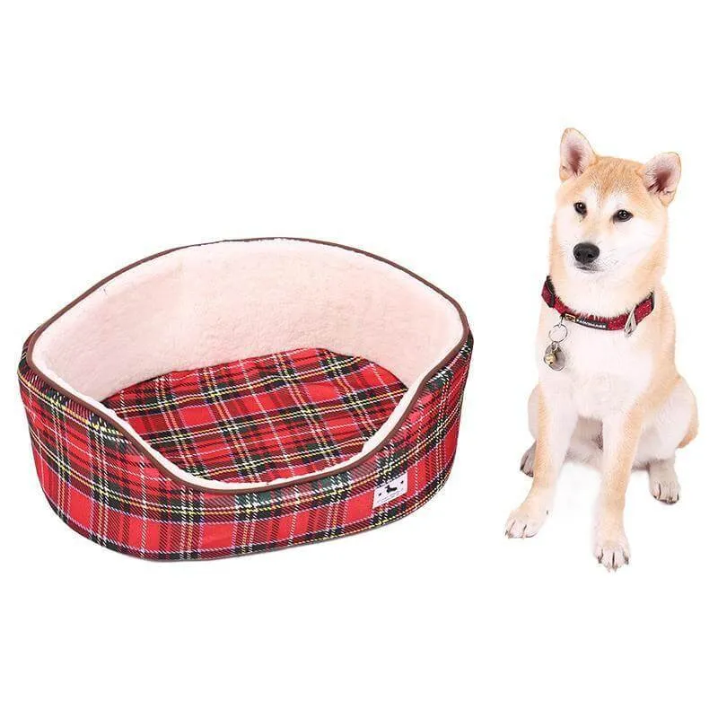 Designer Tartan Bed