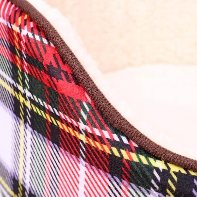 Designer Tartan Bed