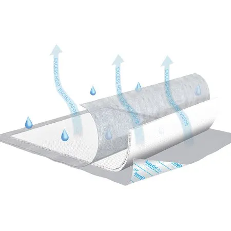 Disposable Underpad TENA® InstaDri Air™ 23 X 36 Inch Polymer Moderate Absorbency - Essity HMS North America Inc  Mfr# 359