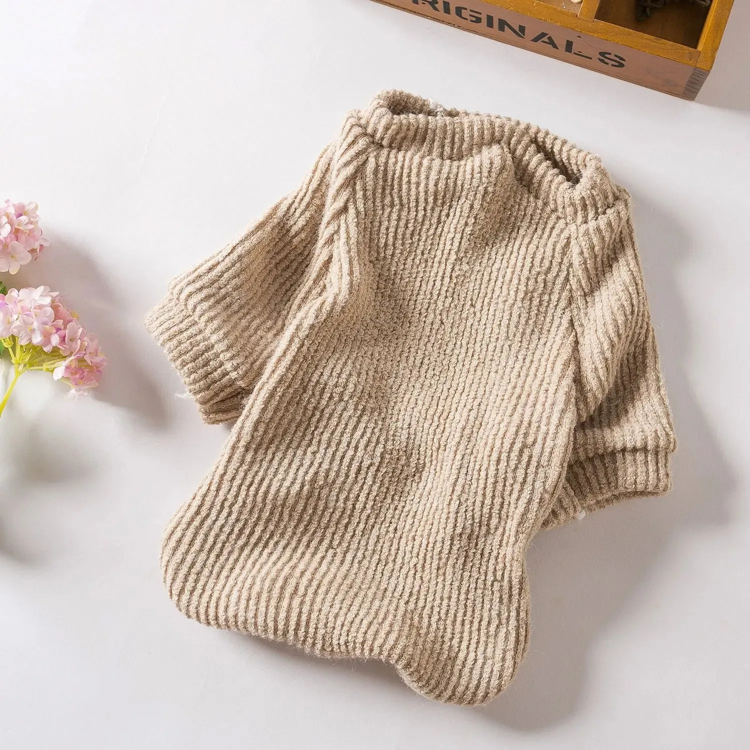 Dog Clothes Sweater Pullover Bichon Pomeranian Teddy Schnauzer