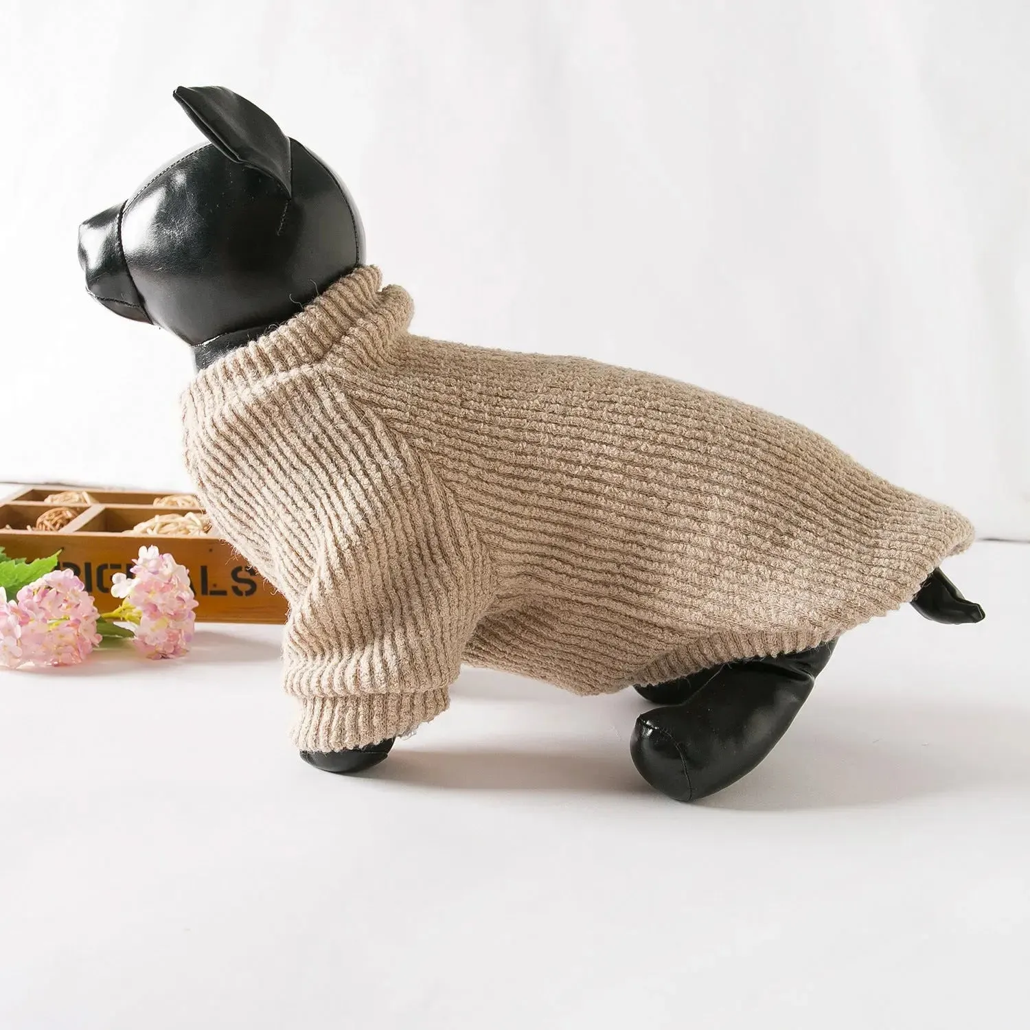 Dog Clothes Sweater Pullover Bichon Pomeranian Teddy Schnauzer