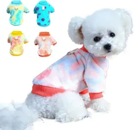 Dog Sweater, Dog Sweaters for Small Dogs, Dog Clothes for Small Dogs Girl Boy, Ultra Soft and Warm Puppy Cat Pet Sweater Dog Coat for Winter Pink M