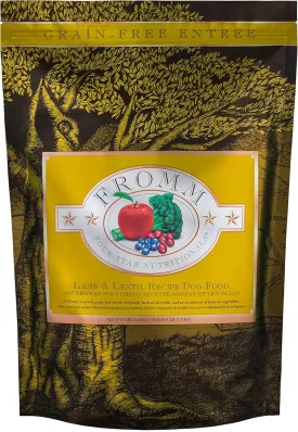 Fromm Four-Star Nutritionals Lamb & Lentil Dog Food - Premium Dry Dog Food - Lamb Recipe - 4 lb