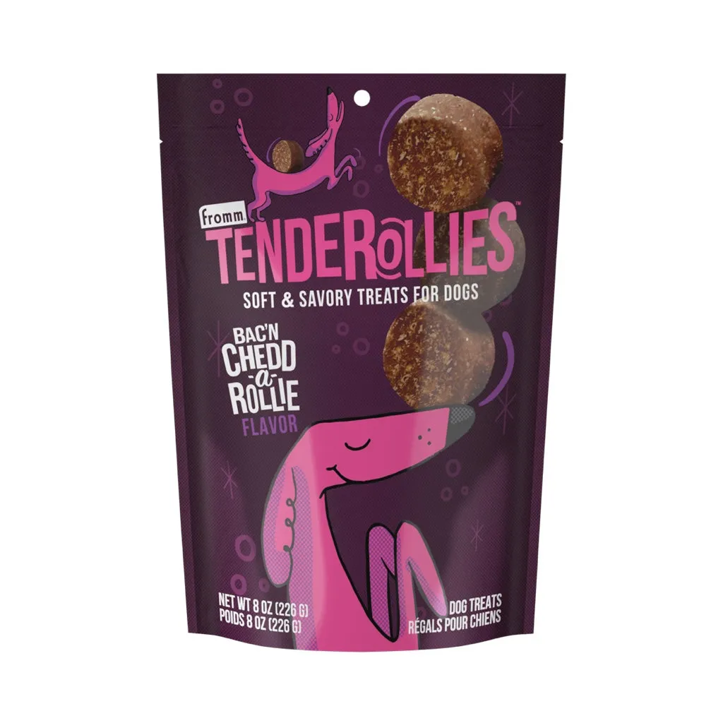 Fromm Tenderollies Soft & Savory Treats Bacon Cheddar 8oz