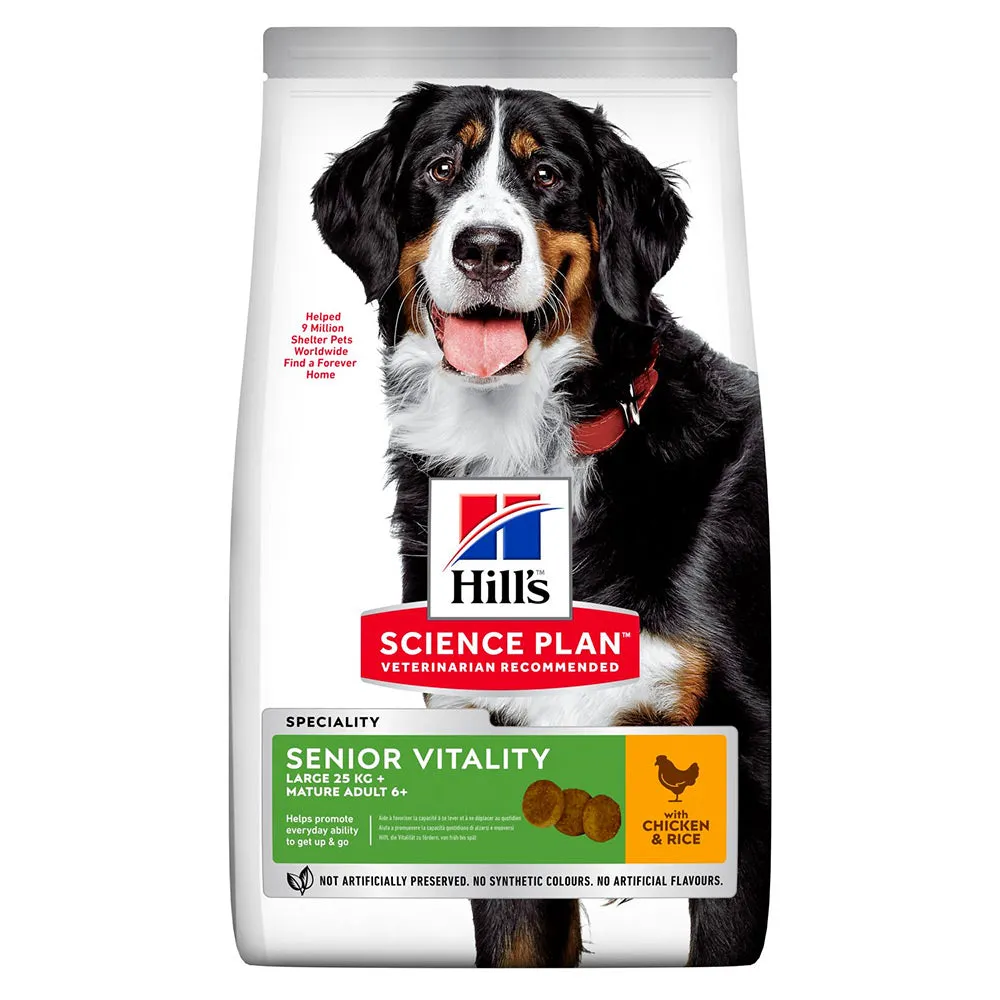 Hill's Adult 6  Senior Vitality Large Breed with Chicken