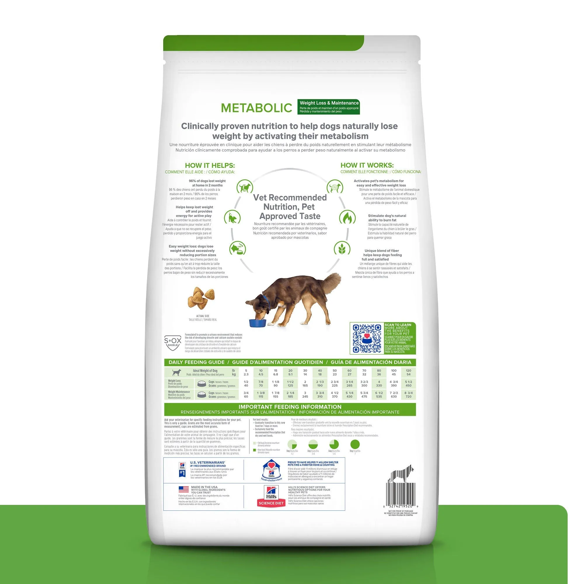 Hill's Prescription Diet Metabolic Weight Management Dry Dog Food 3.5kg