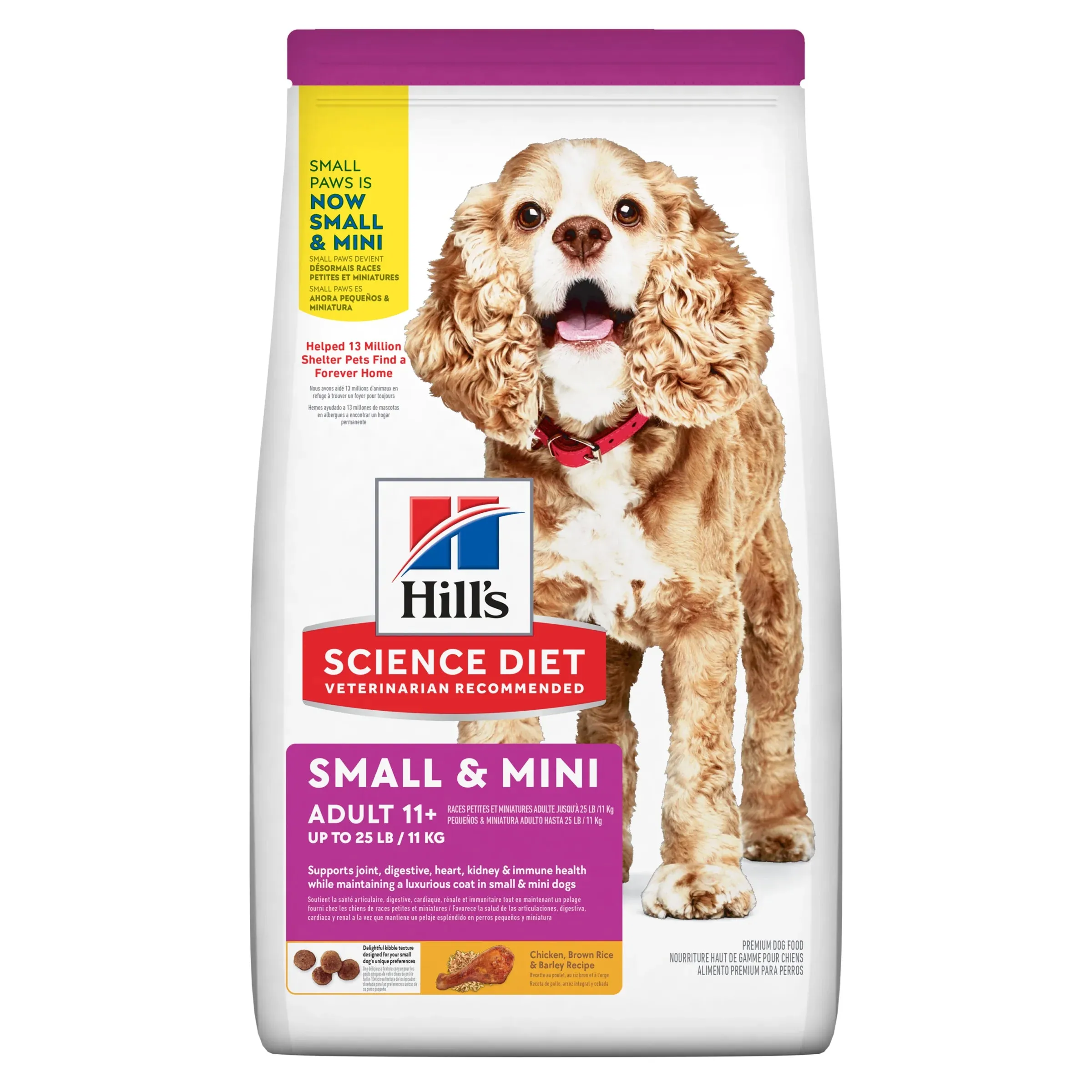 Hill's Science Diet Adult 11  Senior Small & Mini Senior Dry Dog Food 2.04kg
