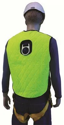 Hyperkewl Evaporative Cooling Fall Prevention Vest Hi-Viz Lime Extra-Large 10 Per Case