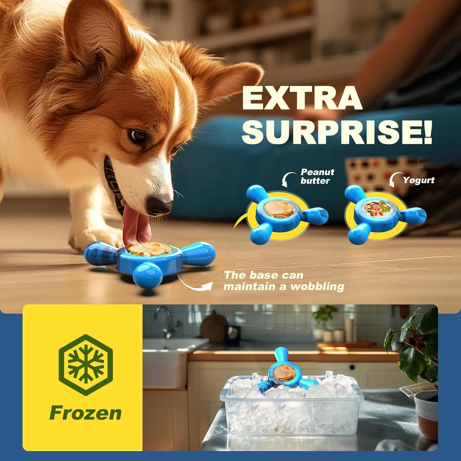 Indestructible Chew Toy for Aggressive Chewers  Durable Puppy Teething Chew, Interactive Toys for Dental Health, Boredom-Busting Long-Lasting Chews, Pet Gifts