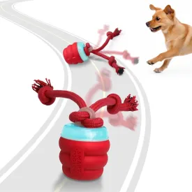 Interactive Dog Toys with Motion Activated, Squeaky Dog Toy Active Rolling Ball Wicked Ball for Daily Training