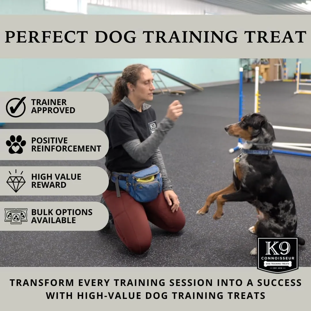 K9 Connoisseur Beef Lung Dog Training Treats All Natural & Lean, USA Made Single Ingredient, Bulk Dogs Treat, Grain Free, for All Breeds & Sizes - 2.5 Lbs