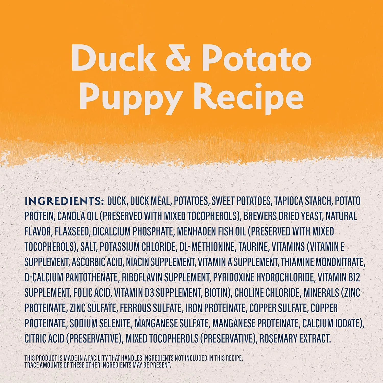 Natural Balance Limited Ingredient Puppy Grain-Free Dry Dog Food, Reserve Duck & Potato Recipe, 12 Pound (Pack of 1)