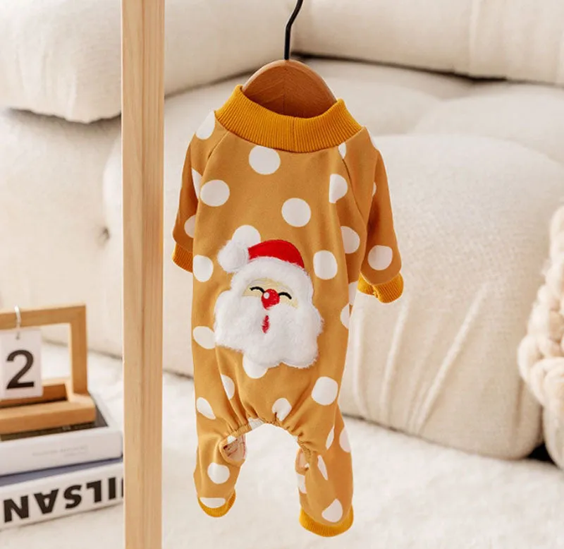 New Year clothes for small and medium-sized dogs