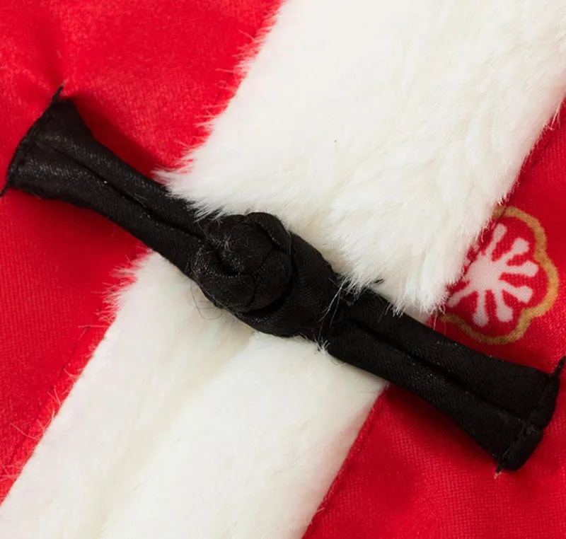New Year's winter warm clothing for Corgi dogs in autumn and winter