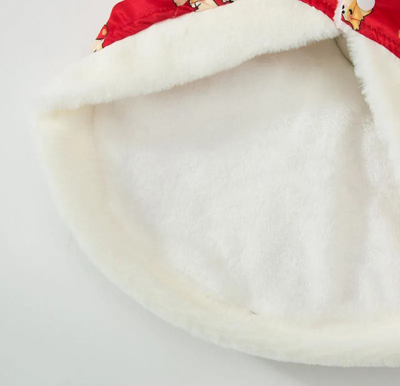 New Year's winter warm clothing for Corgi dogs in autumn and winter