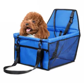Pet Booster Car Seat Premium Waterproof Breathable Mesh Safety Travel Portable Dog Carrier Bag
