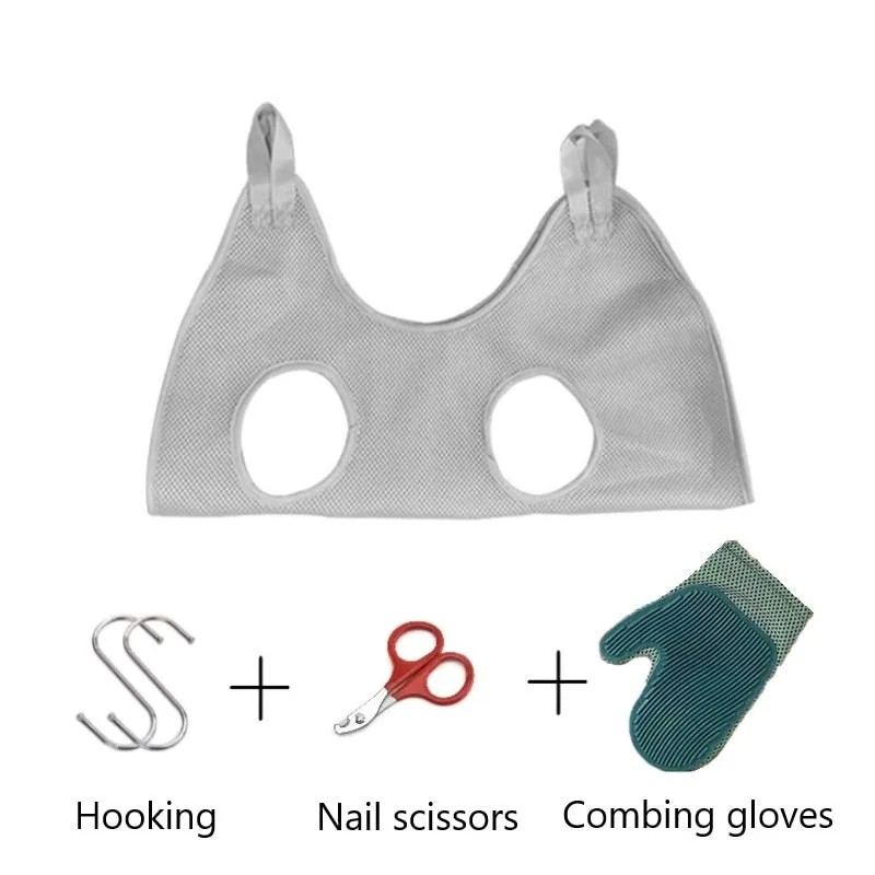 Pet Grooming Bag Set - Cat Nail Cutting Restraint
