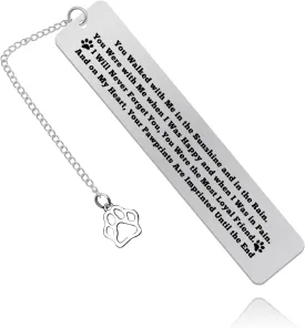 Pet Memorial Bookmark Loss of Cat Gifts Dog Memorial Gifts Sympathy Gifts Encouragement Gifts for Dog or Cat Loss Pet Remembrance Gifts for Loss of Dog Cat Passing Away Bookmark Gifts for Loss Pet