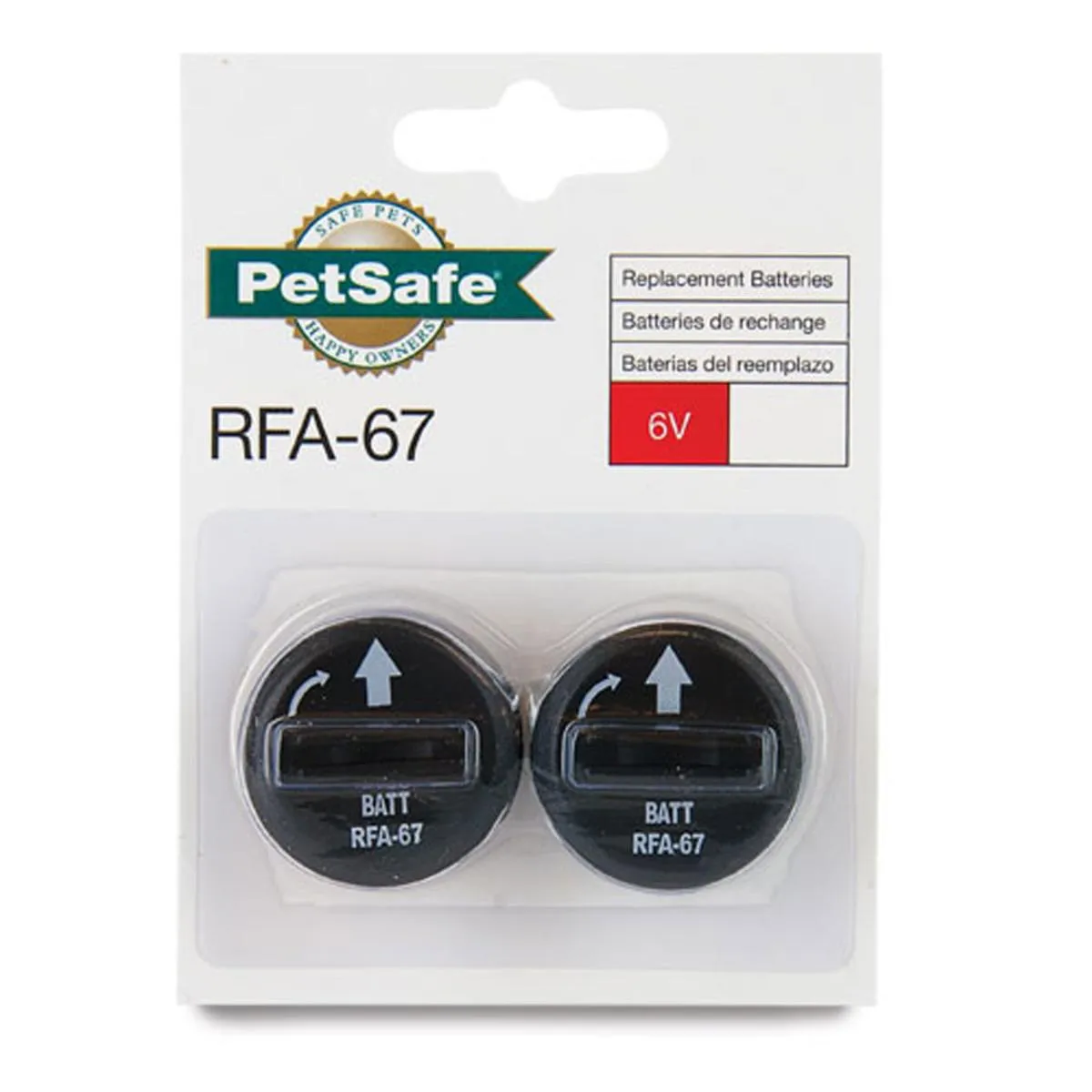 Petsafe | Boundary Control | Radio Fence Replacement Battery RFA 67 6V - 2 Pack