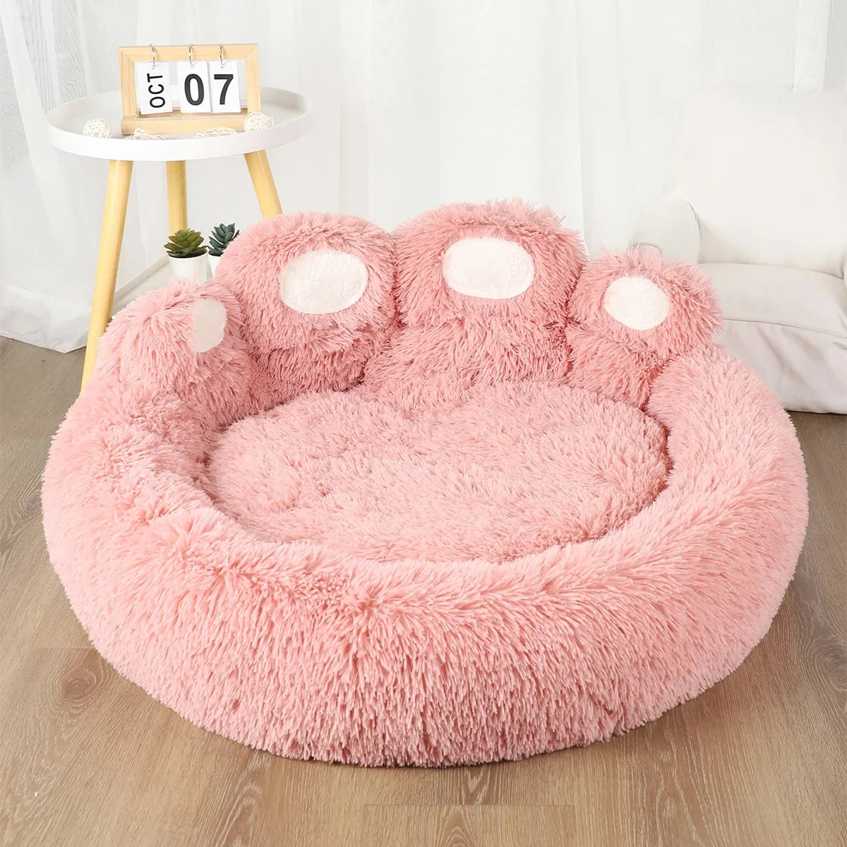 Plush Bear Paw Pet Dog Sofa Beds for Ultimate Comfort!