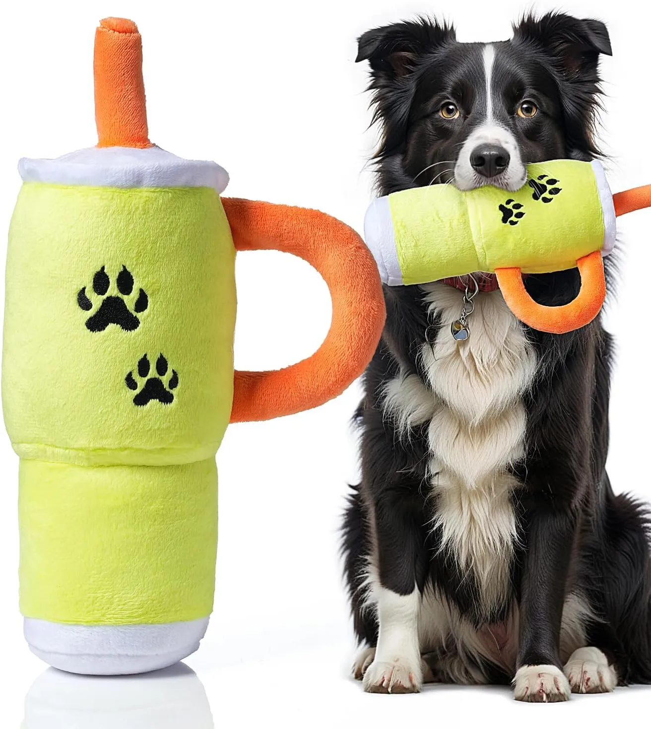 Plush Dog Toys for Aggressive Chewers, Stuffed Dog Toy, Cute Squeaky Dog Toys for Small Dogs, Soft Pet Toys for Puppy Teething, Interactive Dog Chew Toys for Medium Dogs