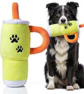 Plush Dog Toys for Aggressive Chewers, Stuffed Dog Toy, Cute Squeaky Dog Toys for Small Dogs, Soft Pet Toys for Puppy Teething, Interactive Dog Chew Toys for Medium Dogs