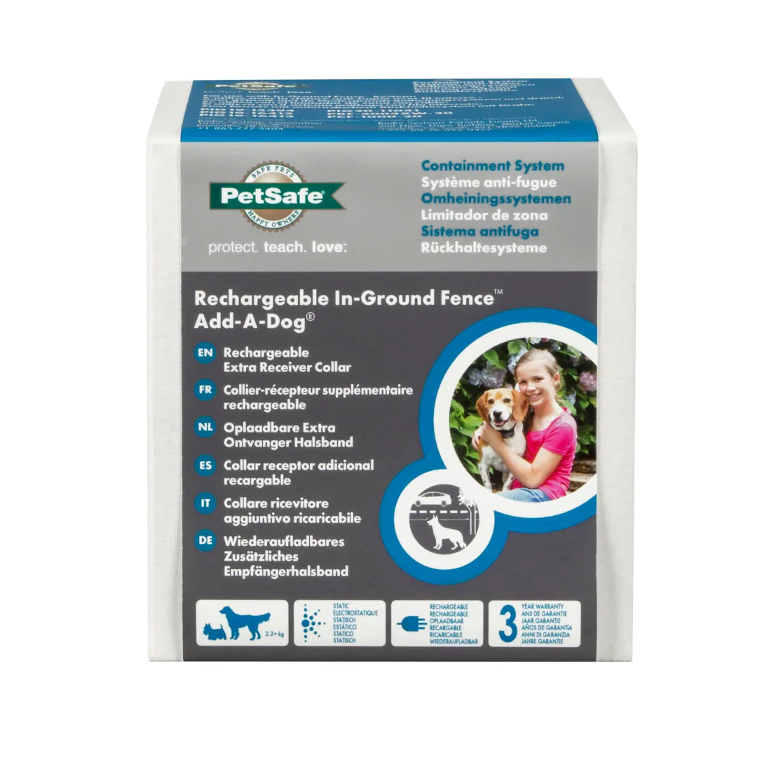 Rechargeable In-Ground Fence™ Add-A-Dog®