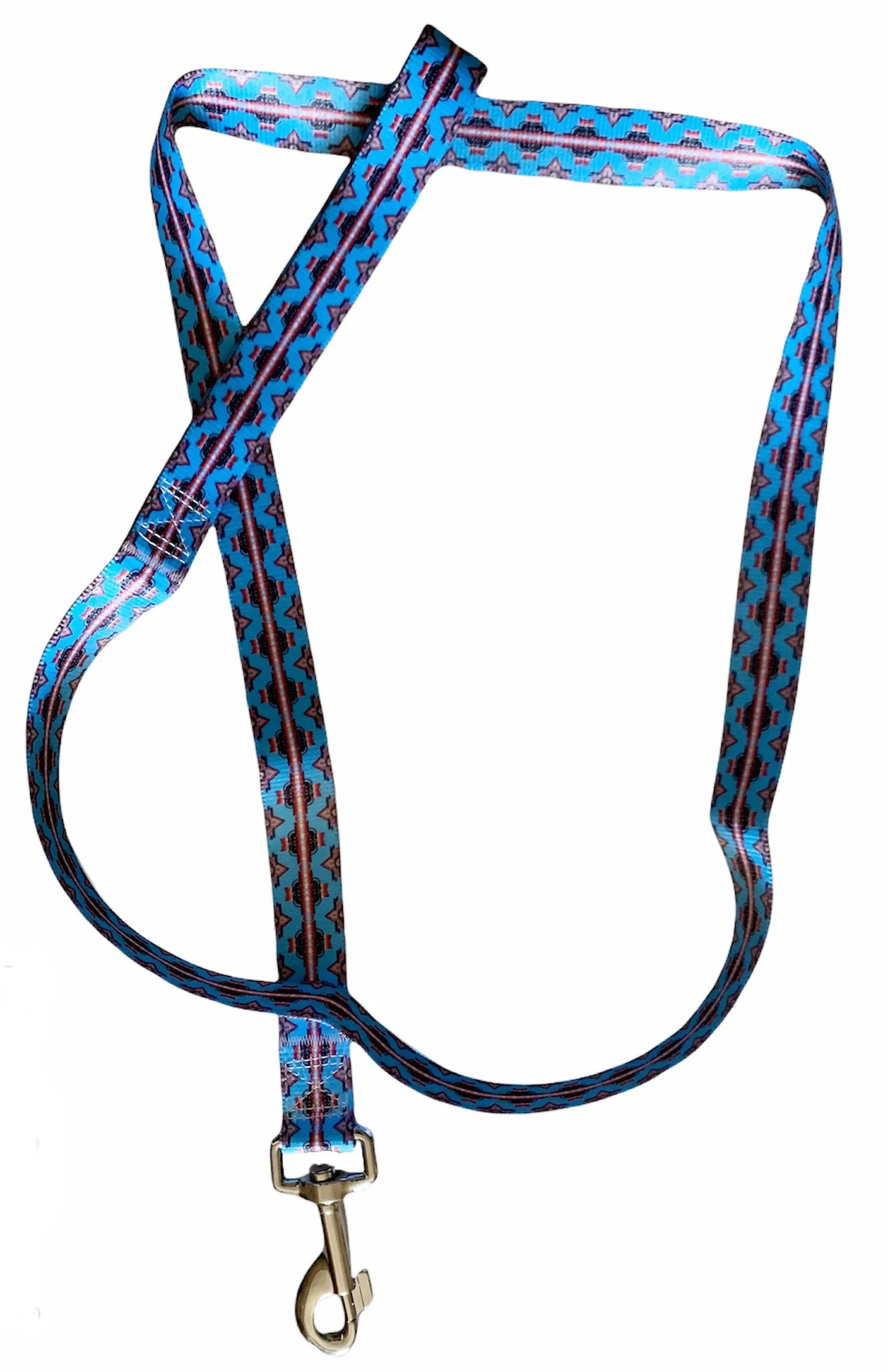 Southwest Native American Design Dog Leash  with Handle,Pet Leashes