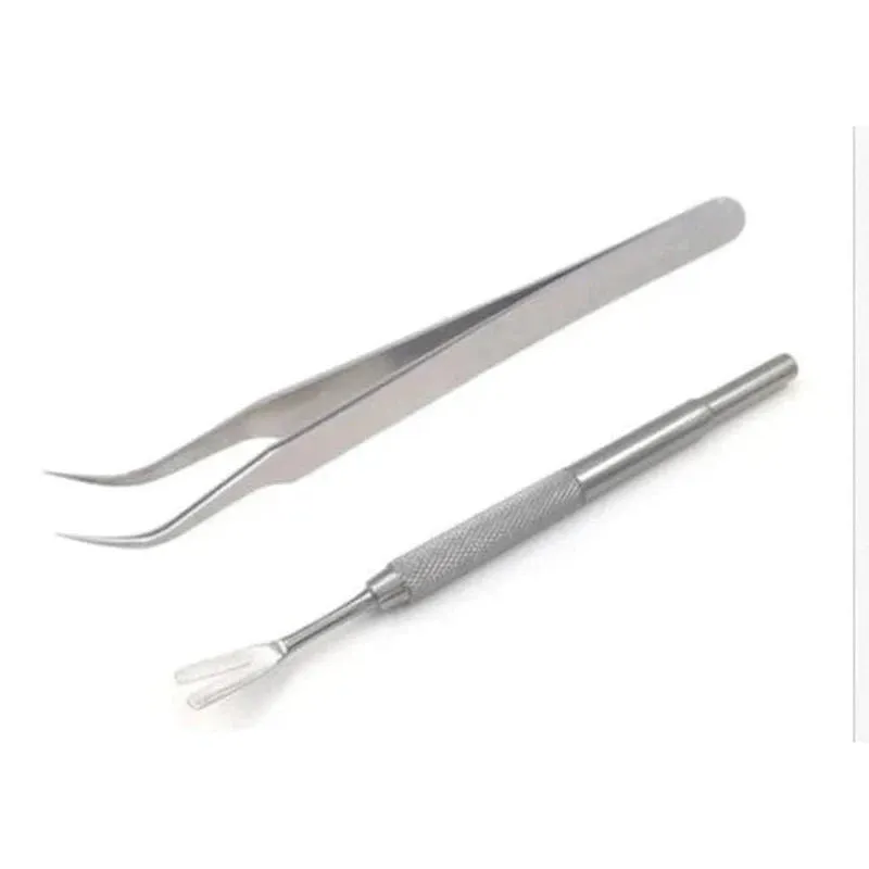Stainless Steel Pet Tick & Flea Removal Tool Set