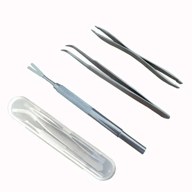 Stainless Steel Pet Tick & Flea Removal Tool Set