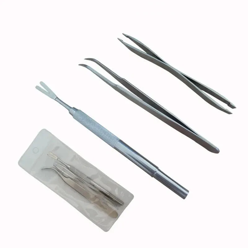 Stainless Steel Pet Tick & Flea Removal Tool Set