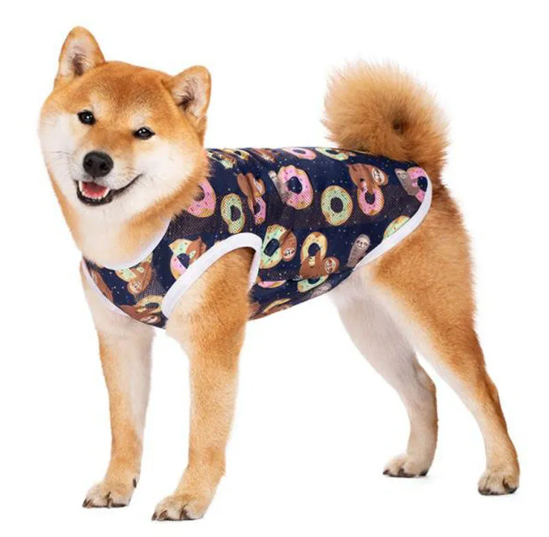 Summer Medium Large Dog Puppy Dog Vest Sunscreen Clothes