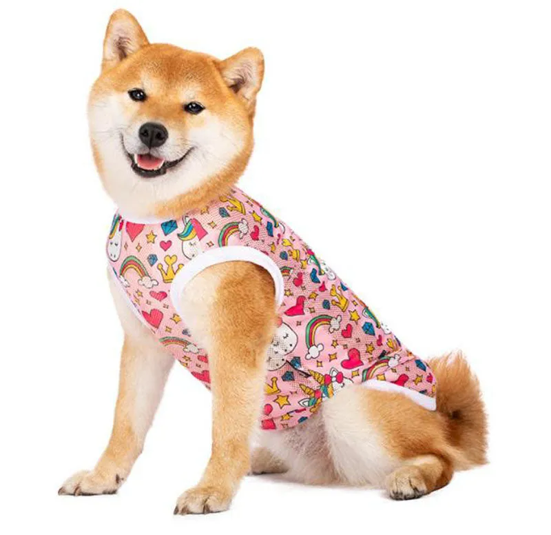 Summer Medium Large Dog Puppy Dog Vest Sunscreen Clothes