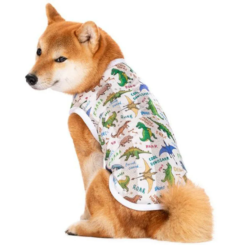 Summer Medium Large Dog Puppy Dog Vest Sunscreen Clothes