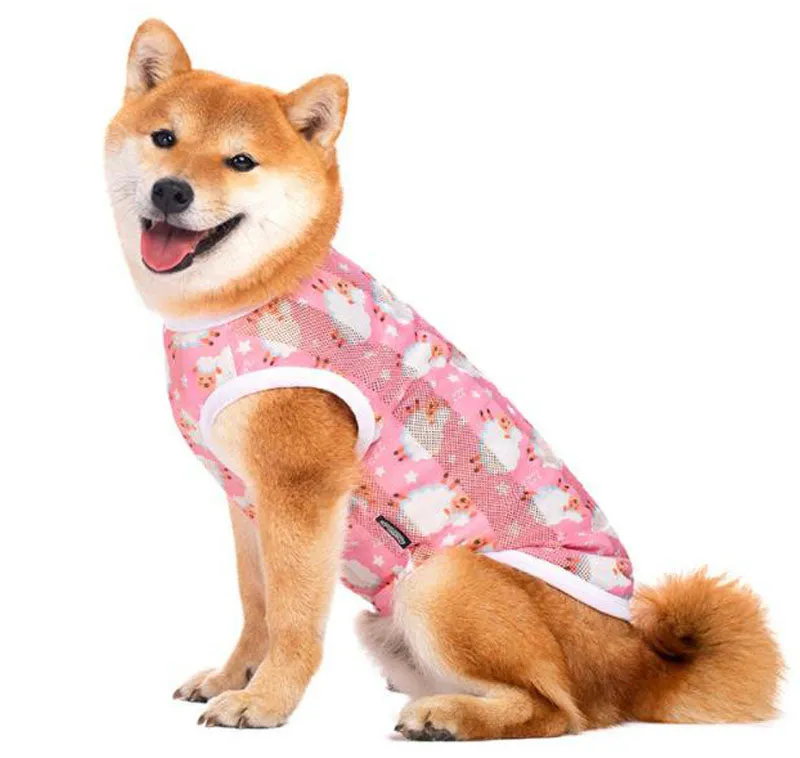 Summer Medium Large Dog Puppy Dog Vest Sunscreen Clothes