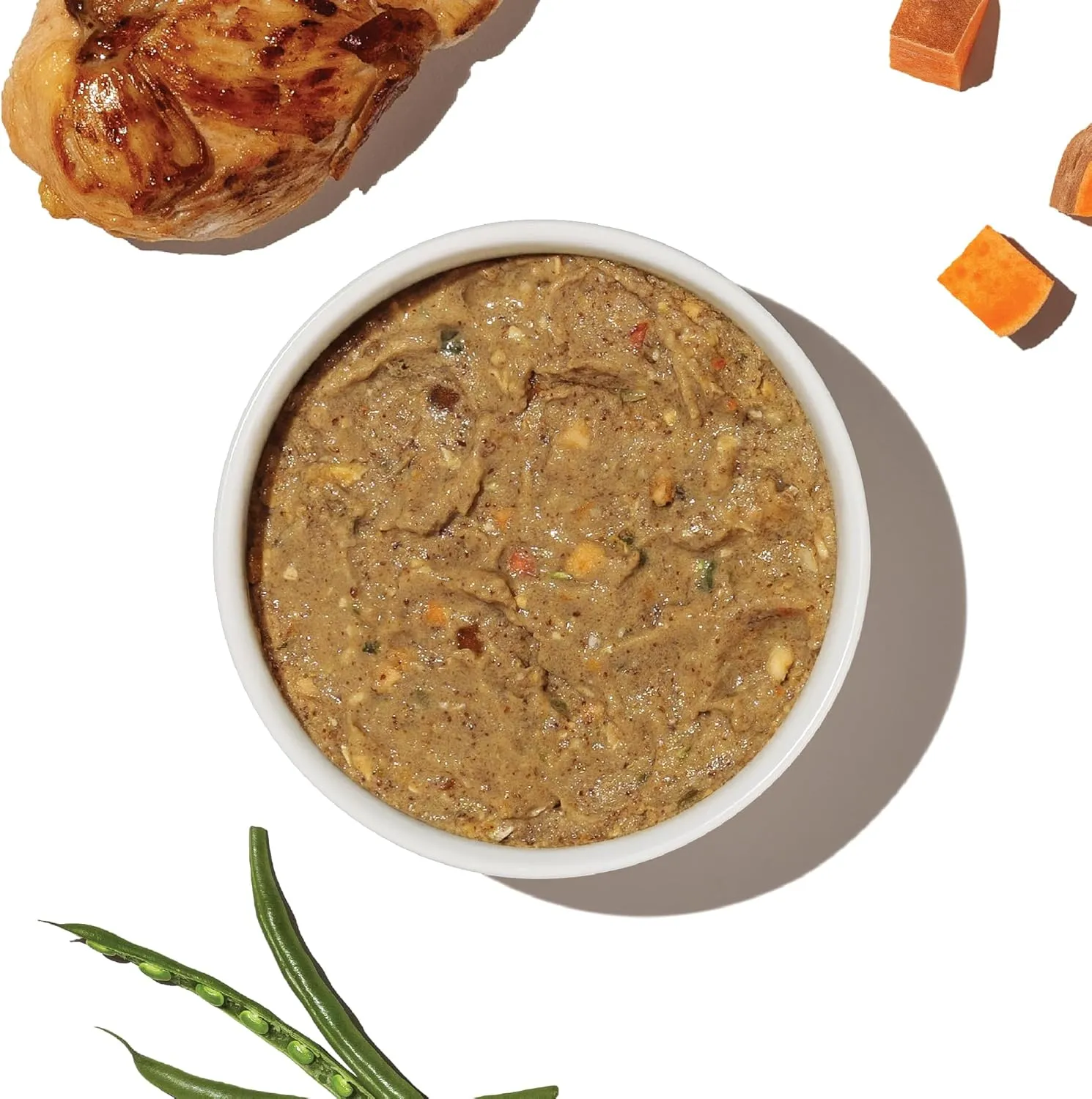 The Honest Kitchen Human Grade Dehydrated Grain Free Dog Food  Complete Meal or Dog Food Topper  Chicken 2 lb (makes 8 lbs)