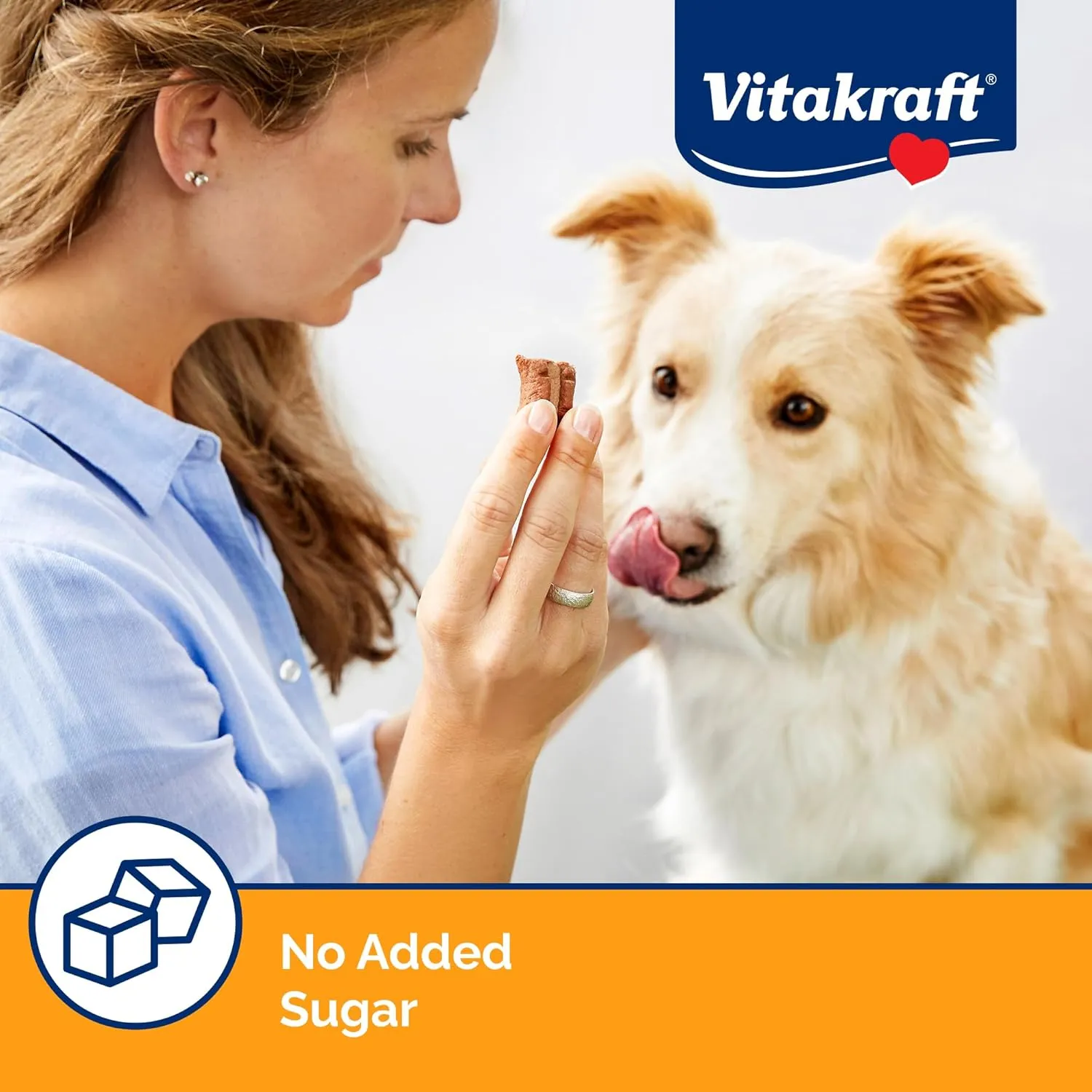 Vitakraft Meaty Morsels Mini Treats for Dogs - Chicken with Sweet Potatoes - Super Soft Dog Treats for Training - Two Layers of Gently Oven-Baked Meaty Goodness