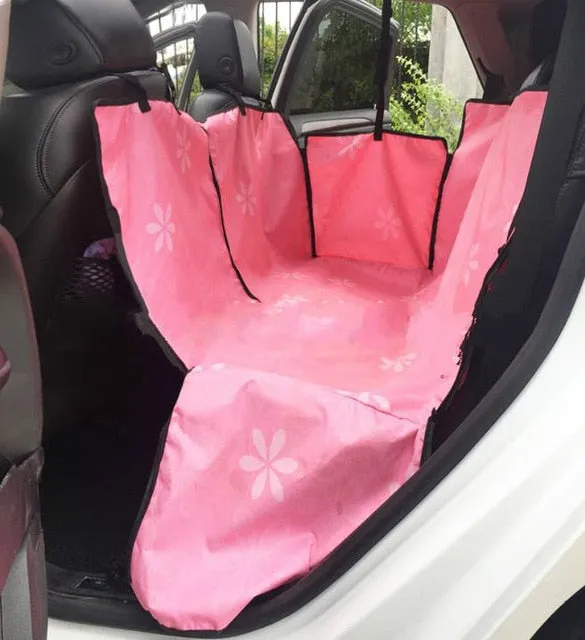Waterproof Backseat Pet Hammock Carrier
