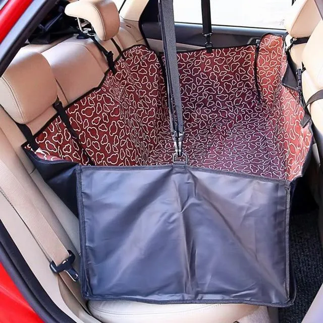 Waterproof Backseat Pet Hammock Carrier