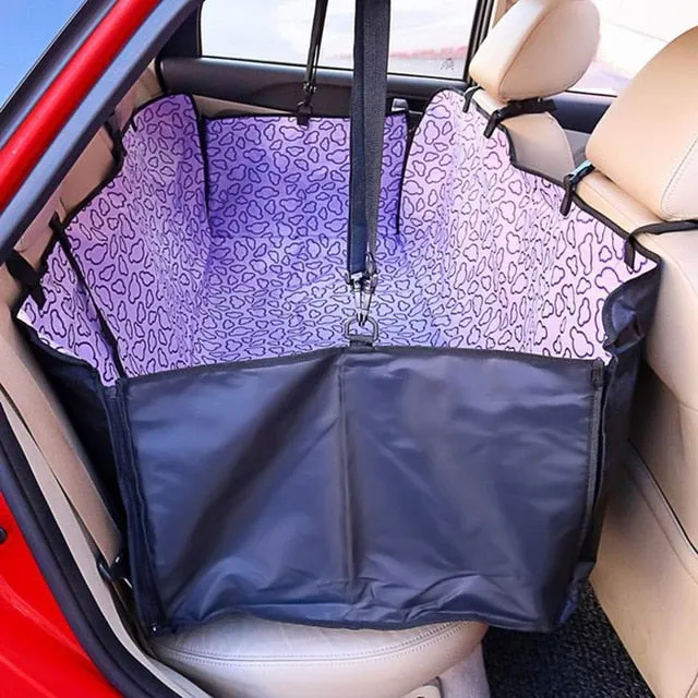 Waterproof Backseat Pet Hammock Carrier