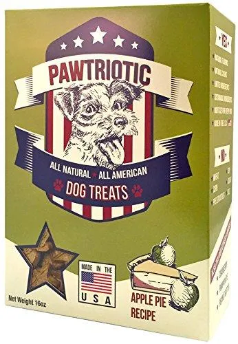 Wet Noses Treats Pawtriotic Treats Apple Pie Crunchy Dog Treats - 16 oz Box